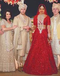 Priyanka chopra is an actress and model, best known for her roles in baywatch (2017), bajirao mastani (2015), mary kom (2014) and fashion (2008). Priyanka Chopra Nick Jonas Wedding Bridal Lehenga Red Red Wedding Lehenga Priyanka Chopra Wedding