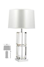 Candlestick lamps candlesticks buffet table lamps antique buffet cool floor lamps fabric shades drum shade lamp design glass shades. Helsinki Long Chrome Crystal Table Lamp Crystal Lamp Shade