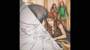 Download A Court Of Thorns And Roses Part Four Finishing Colouring Tutorial Youtube