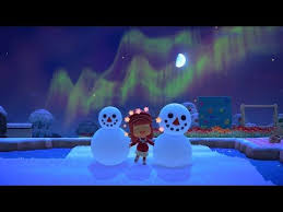 Auroras Occur Exclusively During The Winter Months In Animal Crossing New Horizons Players Have To Pl In 2020 Animal Crossing Aurora Borealis Northern Lights Animals