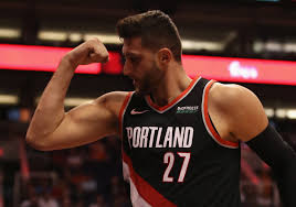 Show all team blaze the trail cat terry stotts carmelo anthony keljin blevins zach collins robert covington cj elleby harry giles rodney hood derrick jones jr. Portland Trail Blazers Jusuf Nurkic Has Entered Top 10 Centers Discussion