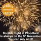 Woodford Community Centre Bonfire & Fireworks event image