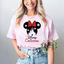 Disney Christmas Shirts, Magic Kingdom Snowflake Castle Shirts, 2024 Disney  Christmas Shirts, Family Vacation Shirts, Plus Size Available