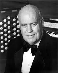 Concert organist John Weaver performs