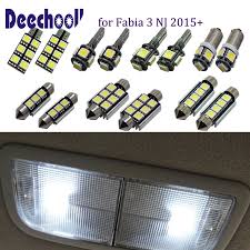 Skoda fabia 3 headlight bulb replacement. Deechooll 17pcs Car Led Light For Skoda Fabia 3 White Interior Lighting Bulbs For Skoda Fabia Nj 2014 2017 Reading Lights Interior Light Interior Lights For Carsskoda Fabia Interior Lights Aliexpress