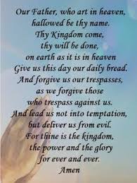 Our Father Who Art In Heaven Hallowed Be Thy Name Thy Kingdom Come Lyrics With God All Things Are Possible Our Father Prayer For Fathers Our Father Prayer Our Father Who Art In Heaven