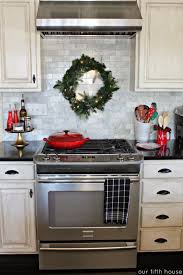 Christmas In Our Kitchen Stove Decor Kitchen Decor New Kitchen