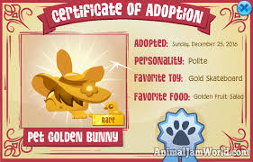 Do you need help finding the animal locations in animal jam? Pet Golden Bunny Animal Jam Rare Pet Code Animaljam Petgoldenbunny Pets Golden Bunny Animal Jam Play Wild Animal Jam