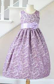 Purple Lilac Flower Girl Dress Brocade Available In Various Colors Flower Girl Dresses Lilac Flower Girl Dresses Dresses