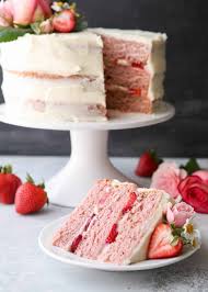 Strawberry Layer Cake