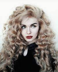 Coiffure Longue Bouclee Blonde Lace Front Wigs Blonde Beauty Lace Front Wigs