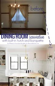 Those made of durable hardwood like oak can stand up to pressure and can. Remodelaholic An Ever Changing Dining Room With Banquette