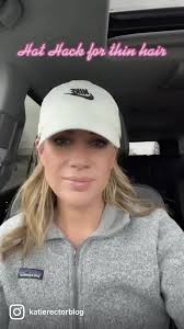 Hat hack for thin hair ♥️ #makeupwithkt #thinhair #hathack