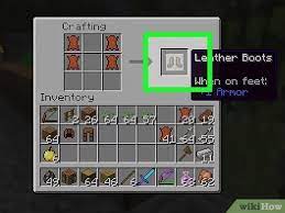 Leather or gold ingot or iron ingot or diamond: How To Create Leather Armor In Minecraft For Computers