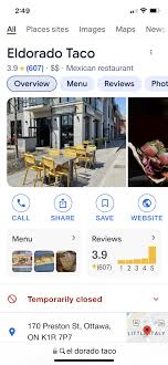 El Dorado Taco on Preston - closed? : rottawa