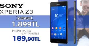 Sony Xperia Z3 Kampanyasi Evkur