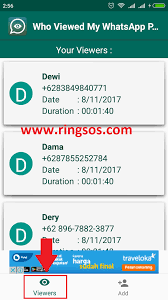 2 cara mengetahui orang yang melihat. Cara Mengetahui Orang Yang Sering Melihat Profil Whatsapp Kita Nanapedia