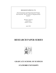 Analyser un texte littéraire consiste à en proposer une interprétation. Pdf Structural Inertia And Organizational Change Revisited Iii The Evolution Of Organizational Inertia