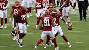 Washington football team fixtures tab is showing last 100 american football matches with statistics and win/lose icons. Nfl Warum Es Beim Washington Football Team Bergauf Geht Kicker