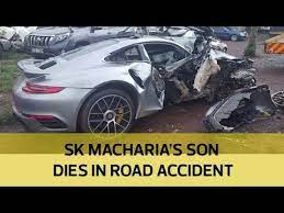 He died at karen hospital following a tragic road accident. Sk Macharia S Son Dies In Road Accident Youtube
