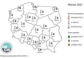 Sebastian ogórek pytał go o prognozy na najbliższe miesiące i o to. Imgw Pib Eksperymentalna Prognoza Dlugoterminowa Temperatury I Opadu Na Marzec 2021 Roku Instytut Meteorologii I Gospodarki Wodnej Panstwowy Instytut Badawczy