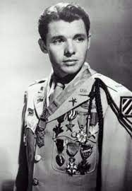 Audie Murphy Wearing His 33 Medals History American Heroes World War