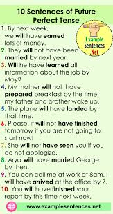 The patient will have taken medicine. 10 Sentences Of Future Perfect Tense Examples Example Sentences