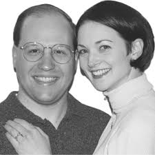 Nate Ulery ('00) and Kristen Bamberth Ulery ('00) We met during freshman  orientation at a showing of Mr. Holland's Opus at the Julien Center and  ended up hanging out with other freshmen