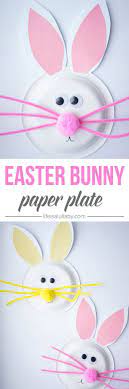 Kids would have a bast making crafts and celebrating with their fingers. Paper Plate Easter Bunny Craft The Best Ideas For Kids Easter Bunny Crafts Easter Kids Easter Crafts