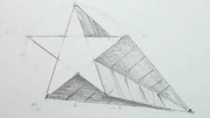 How To Draw A 3d Star Shape Draw A Star In One Point Perspective Drawing Stars 3d Art Drawing Perspective Art