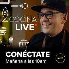 Chef Campis y Advil® se juntan para darte Recetas de Alivio! Entra mañana a  las 10am al LIVE y conoce cómo usar alimentos antiinflamatorios a tu favor.  Presentado por: Advil Puerto Rico |#