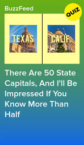 Whether you have a science buff or a harry potter fa. There Are 50 State Capitals And I Ll Be Impressed If You Know More Than Half State Capitals Quiz State Capitals Interesting Quizzes