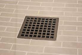 Curbless Shower Floor Square Shower Drain