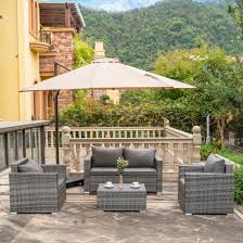 In order to make it less difficult to locate the outdoor furniture london they will. Landon 4 Piece Wicker Outdoor Patio Furniture Set With Cushions