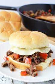 Pour into the casserole dish on top of the corn bread mixture. Philly Cheesesteak Sloppy Joe With Chopped Steak