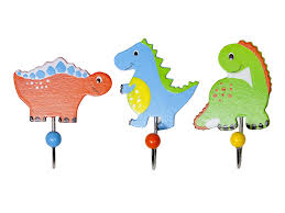Check out our dinosaur wall hooks selection for the very best in unique or custom, handmade pieces from our there are 177 dinosaur wall hooks for sale on etsy, and they cost $24.00 on average. Kids Dinosaur Wall Hooks Coat Door Hooks For Boys Dinosaur Themed Nursery Or Bedroom Buy Online In Aruba At Aruba Desertcart Com Productid 31983592