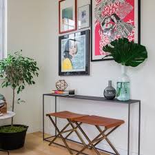 Mill Narrow Console Table Reviews Cb2 In 2020 Narrow Console Table Narrow Dining Room Table Console Table