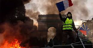 Déroulement du mouvement des gilets jaunes. Acte 4 Paris Gilets Jaunes Elysee Le Lorrain