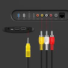 3,5 мм до 3 RCA кабель видео компонент AV адаптер кабель для TCL TV |  AliExpress