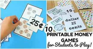 Making change and interpreting price lists. 10 Fun Printable Money Games For Kids To Play Look We Re Learning