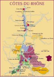 Cotes Du Rhone Wine Area Map In 2019 Italian Wine French