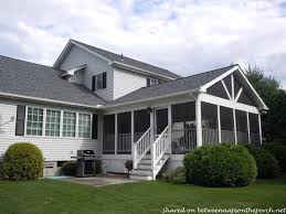 Pictures of screened in patios. A Screened Porch Addition For A New England Home Between Naps On The Porch