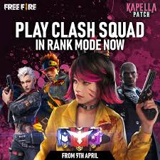 This video is just for an entertainment purpose. The Clash Squad Ranked Mode Has Opened Garena Free Fire Facebook