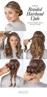 A Quick And Easy Braided Updo Tutorial The Perfect Fallback Style For The Monday Morning Rush Trecce