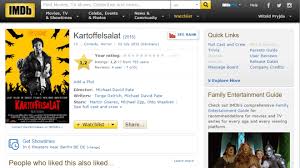 Die islamische welt steht an der schwelle einer neuen epoche. Imdb Kartoffelsalat Auf Dem Weg Zum Miesesten Film Aller Zeiten Winfuture De