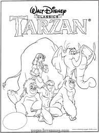 The Best Tarzan Colour Web Page Disney Coloring Pages Colour Plate Coloring Sheet Printab In 2020 Disney Coloring Pages Cartoon Coloring Pages Coloring Pages
