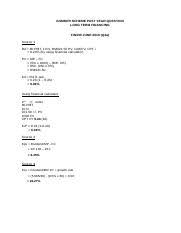 We have put these exams into pdf format. Answer Scheme Past Year Lt Financing 1 Docx Answer Scheme Past Year Question Long Term Financing Fin430 June 2018 Q4a Source 1 Rd 80 Pmt 10 N Course Hero