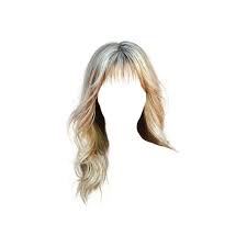 Hairstyles Liked On Polyvore Featuring Hair And Doll Hair Blonde Hair With Bangs Hair Styles Doll Hair