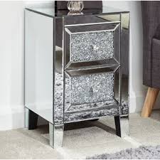 Think how jealous you're friends will be when you tell them you got your bedside glass table on aliexpress. Glass Top Bedside Tables You Ll Love Wayfair Co Uk