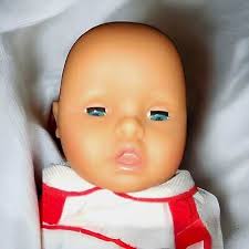 VINTAGE LISSI GMBH 96465 NEUSTADT VINYL 21", BABY CHRISTMAS DOLL